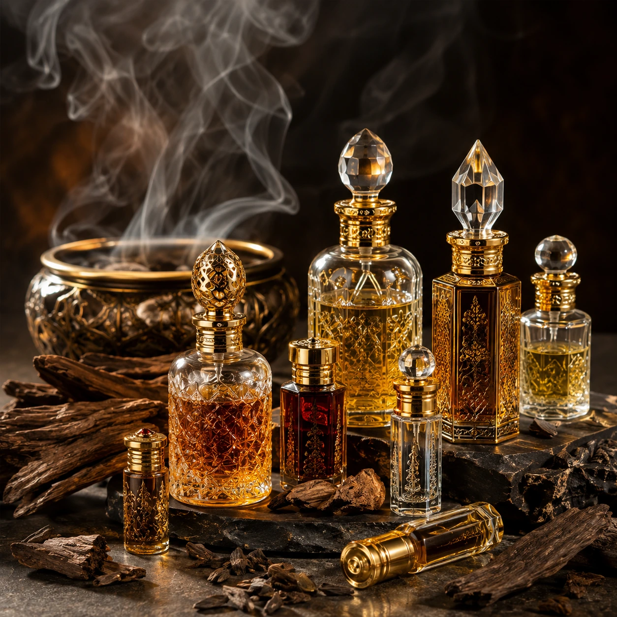 Attars and perfumes