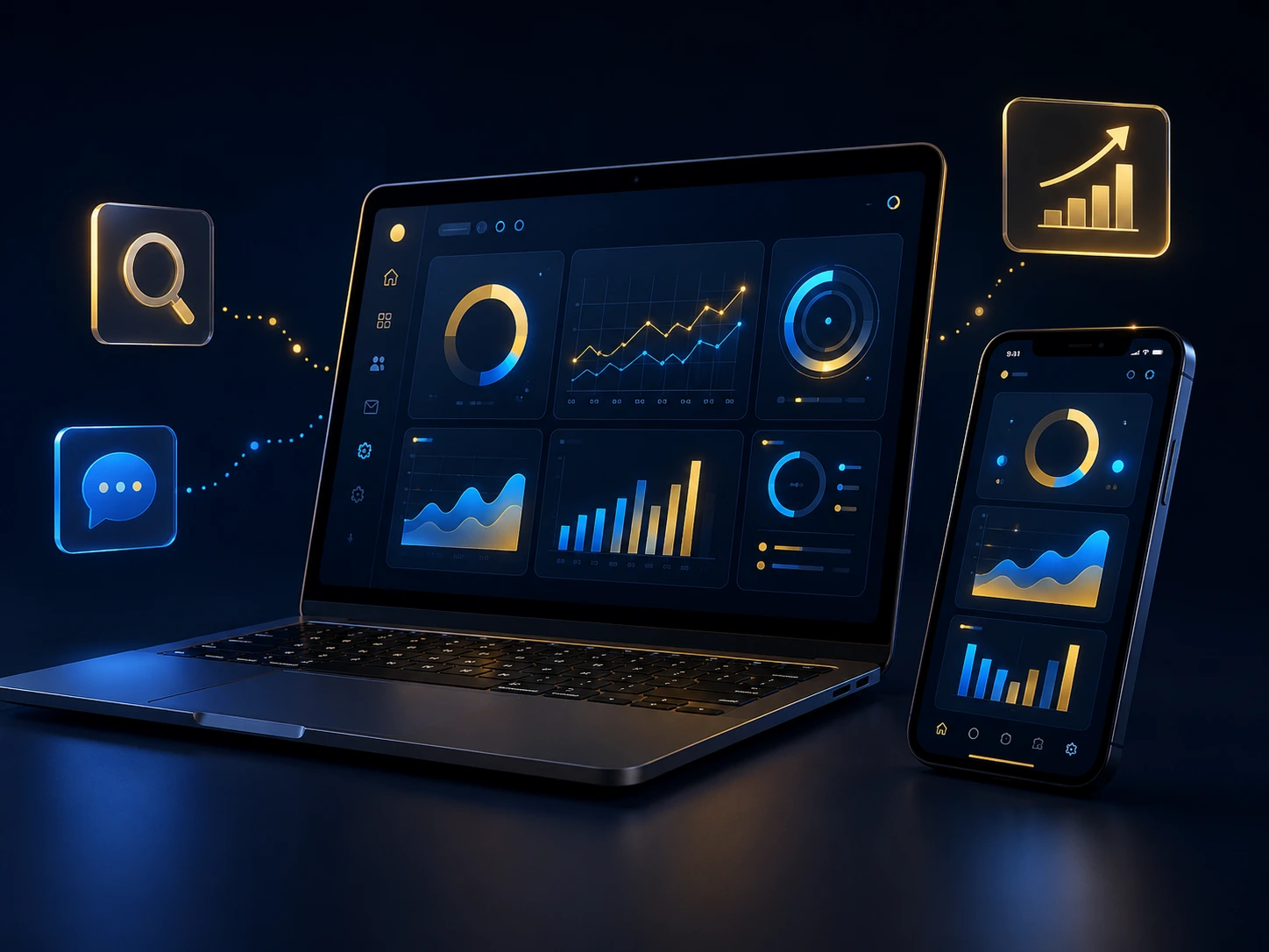 Website development and SEO services for businesses